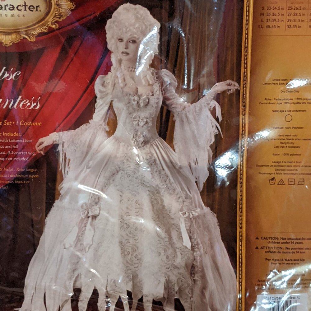 InCharacter Adult Corpse Countess Costume, XL